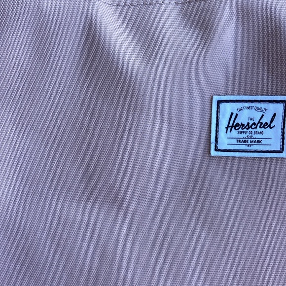 Herschel‎ Supply Co. rose colored canvas tote bag. - Picture 2 of 9